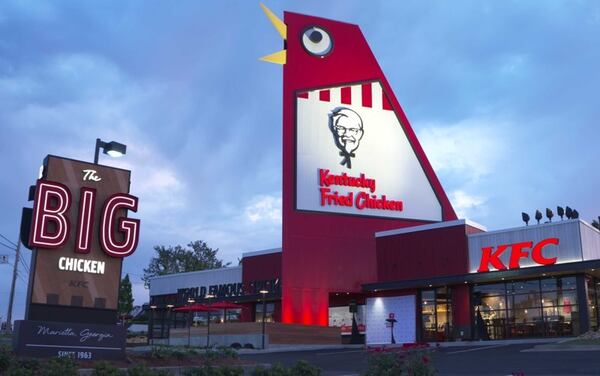 The Big Chicken in Marietta reopened in 2017 after months of being renovated.