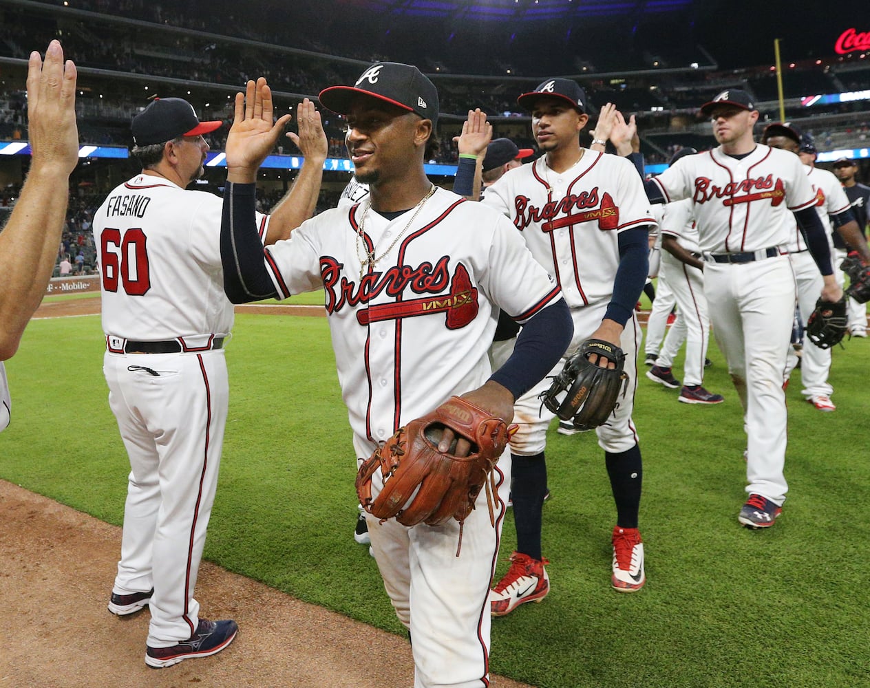 Photos: All-Stars Albies, Foltynewicz lead Braves past Blue Jays