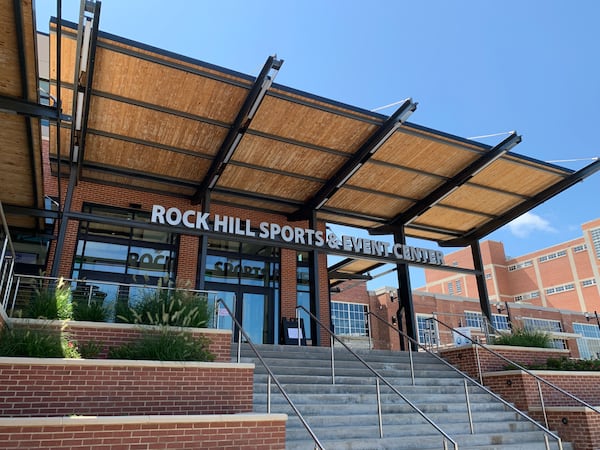 The Rock Hill Sports & Event Center features eight basketball courts that can double as 16 volleyball courts, and it hosts recreation leagues, travel teams, tournaments and more.  
Courtesy of City of Rock Hill.