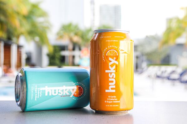 Sparkling coffee fruit tea from Husky. Courtesy of Husky