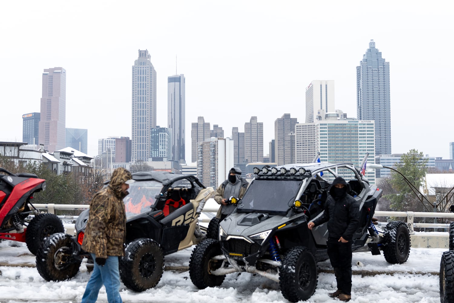 PHOTOS: Snow storm hits Atlanta
