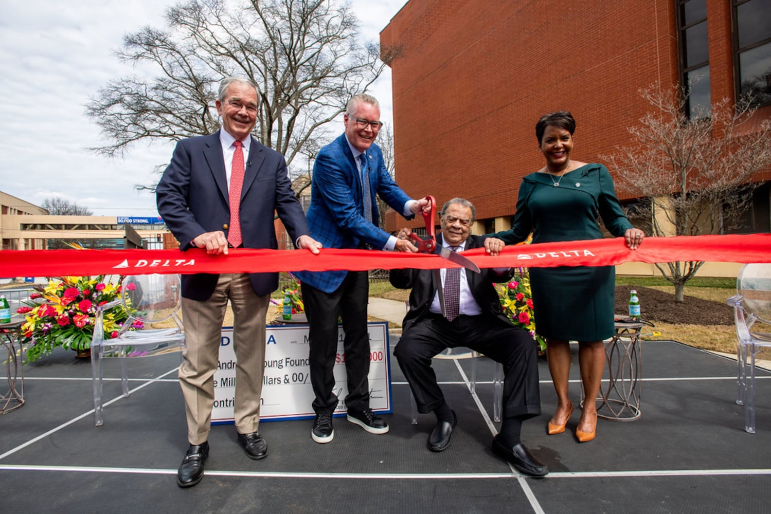 Delta names building at headquarters after Andrew Young