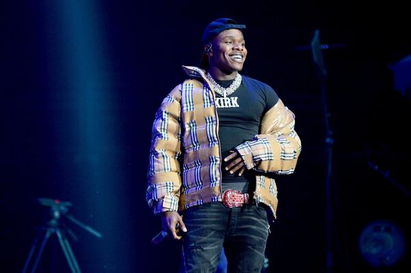 Watch southern rapper DaBaby perform at the Coca-Cola Roxy. Credit: Brad Barket/Getty Images