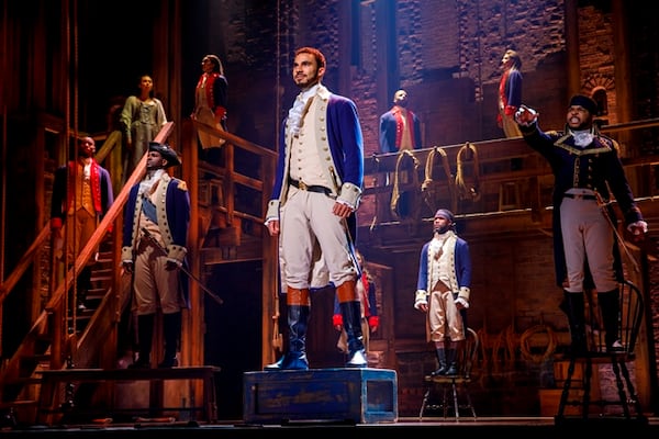 The touring cast of "Hamilton." Photo: Joan Marcus