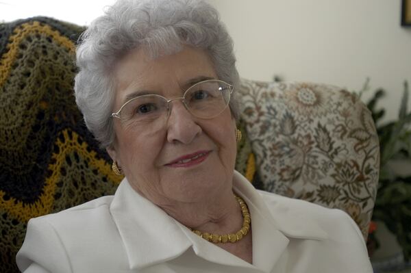 Helen Denton, WWII veteran mentioned in upcoming Bill Hendrick story. (PHOTO BY JOHNNY CAIN/SPECIAL) 