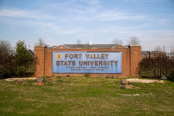 03/12/2021 —Fort Valley, Georgia — Fort Valley State University in Fort Valley, Friday, March 12, 2021. (Alyssa Pointer / Alyssa.Pointer@ajc.com)