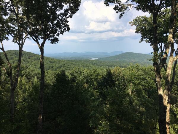 "In September of 2019, seven of us rented a beautiful home just outside Blue Ridge and the views were beautiful. This photo is from our deck and looks Northeast showing Nottely Lake. This was a memorable four day long weekend," wrote Gary Owen of Stockbridge.