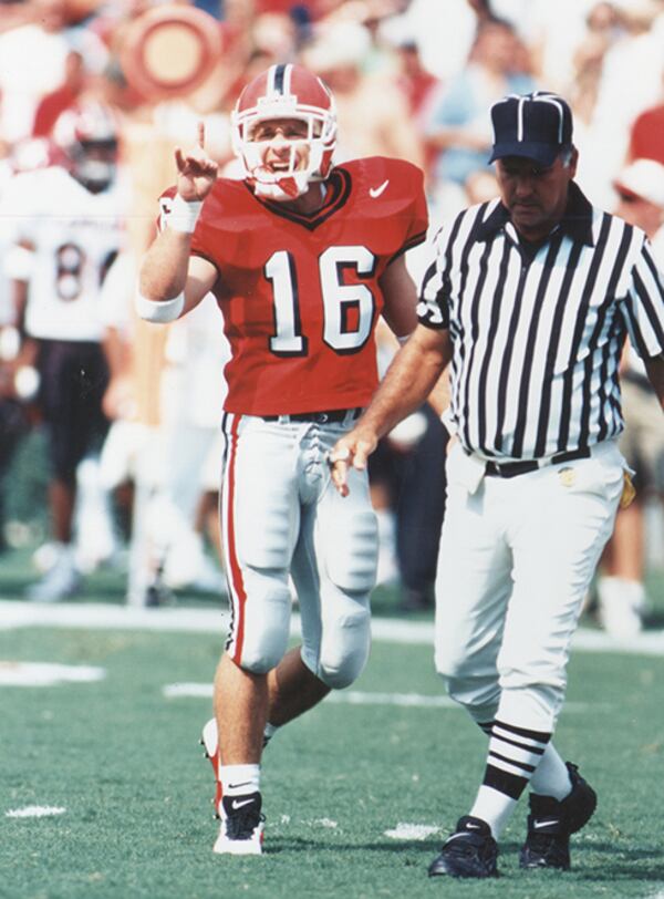 Kirby Smart was a defensive back at Georgia from 1995–1998.