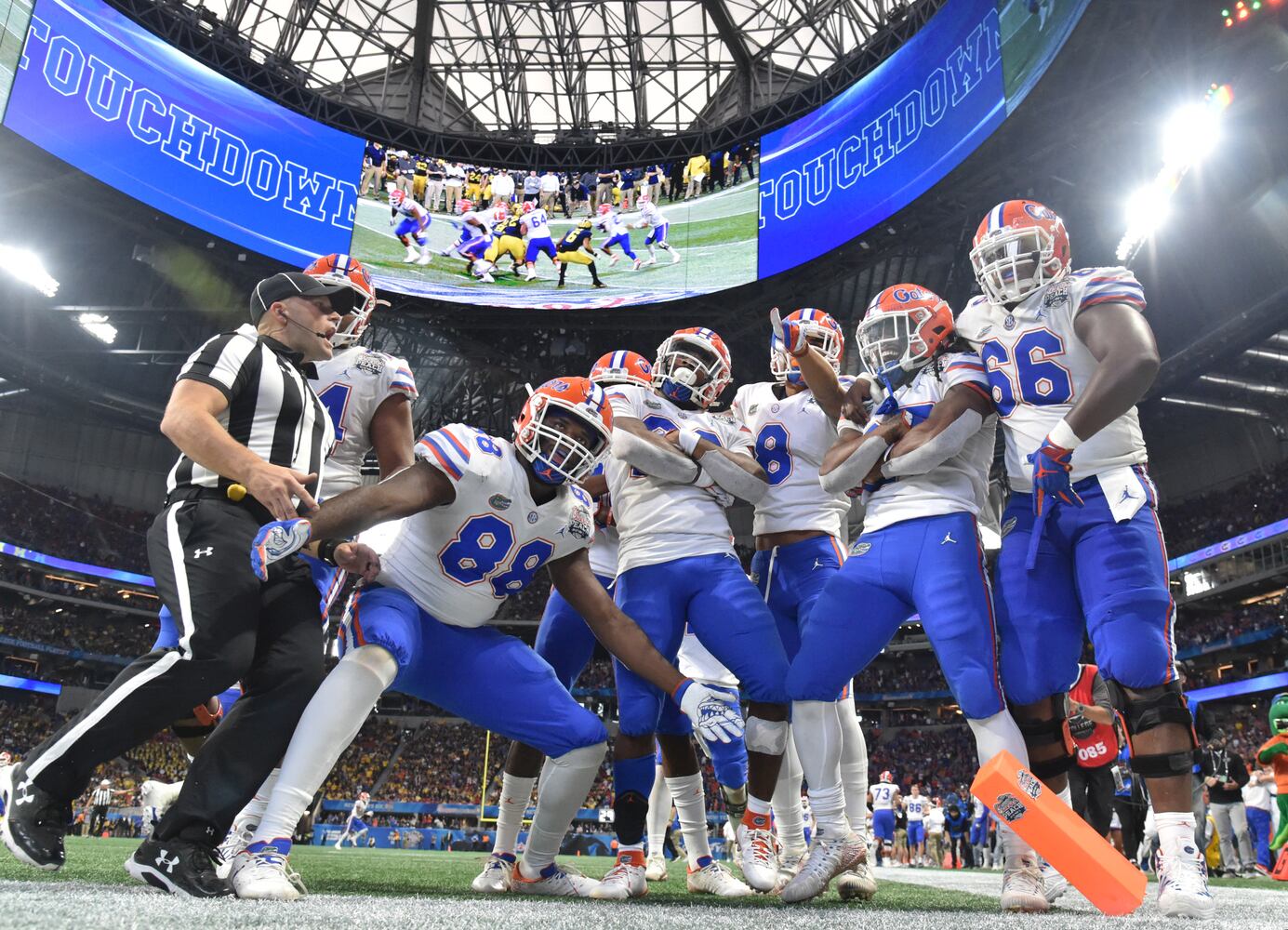 Photos: Florida beats Michigan in Chick-fil-A Peach Bowl