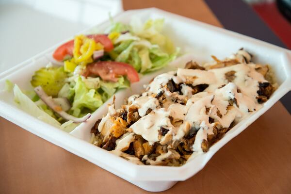 Possibly the best find in Clarkston is Merhaba Shawarma, where you’ll find a shawarma plate with spit-grilled halal meats. CONTRIBUTED BY MIA YAKEL