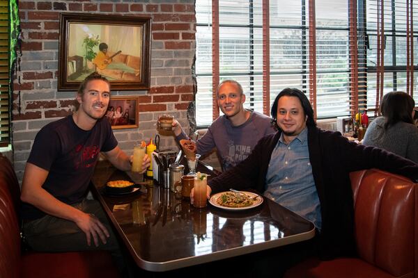 Wonderkid co-founders Nick (left) and Steven (middle) Carse, and managing member Eric Simpkins.