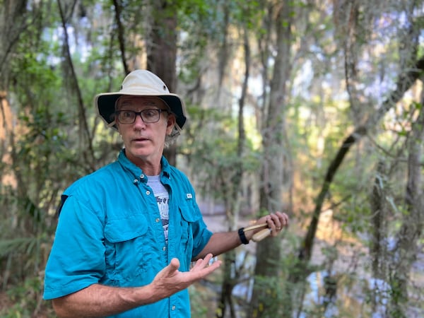 Dr. Al Mead, a paleomammologist who studies ancient ecosystems and teaches at Georgia College & State University.