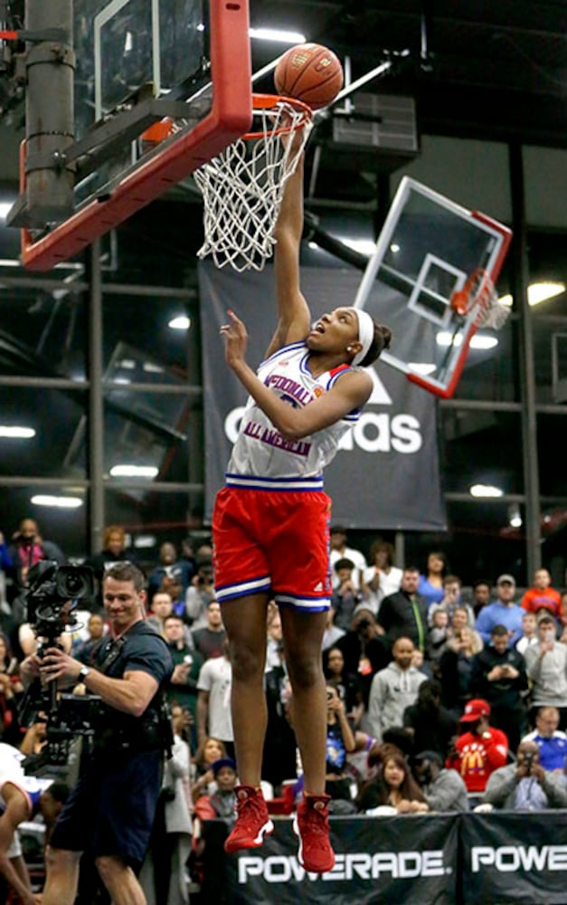 Maya Dodson McDonald's All-American dunk contest