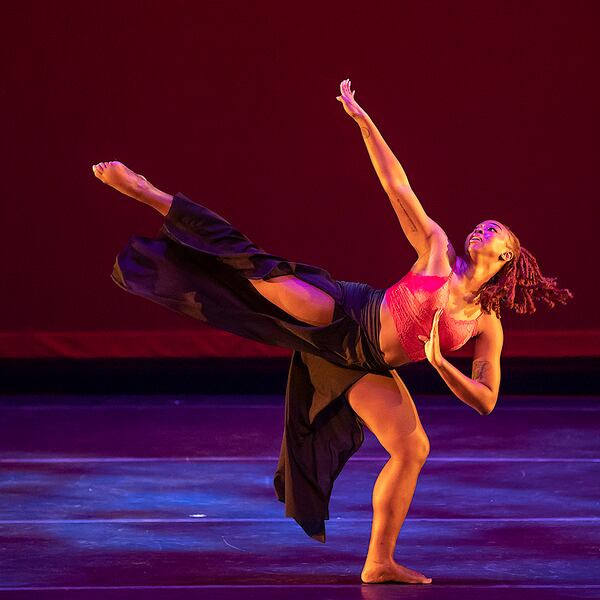 Charray Helton in Whitney Jackson’s solo “Jubilant of You.”