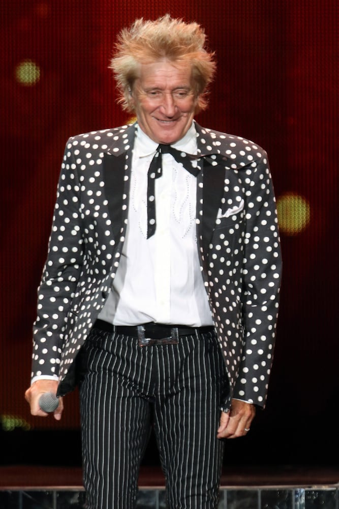 The legendary Rod Stewart energized a sold out crowd at Ameris Bank Amphitheatre on Wednesday, August 31, 2022 with Cheap Trick as the opening act.
Robb Cohen for the Atlanta Journal-Constitution