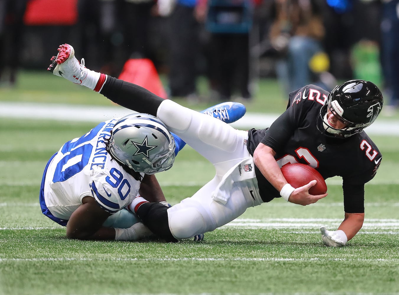 Photos: Falcons lose ugly to Cowboys in final seconds