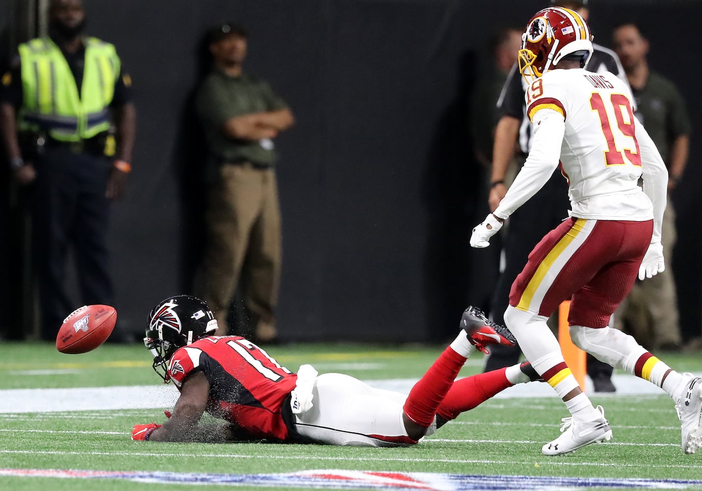 Photos: Falcons still winless in exhibitions after falling to Redskins