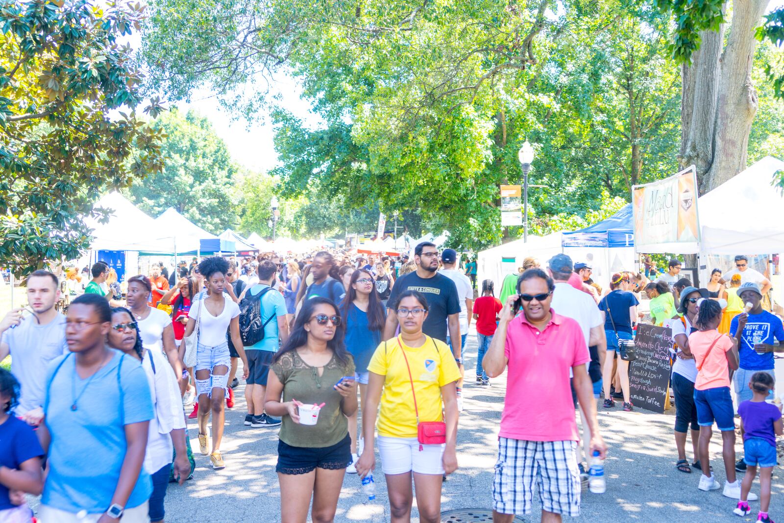 The Atlanta Ice Cream Festival will take place in Piedmont Park, so there's an opportunity to walk off at least some of your frozen indulgence. Courtesy of Atlanta Ice Cream Festival