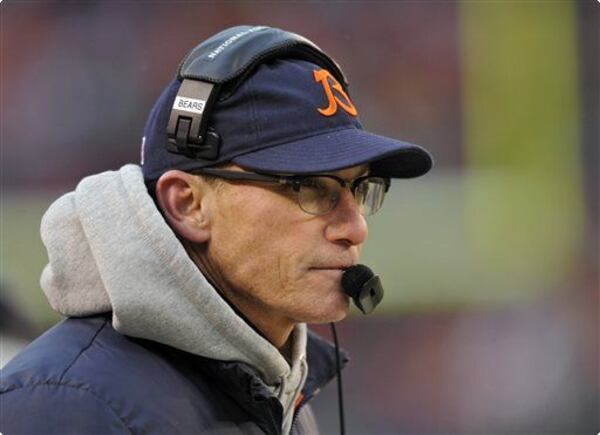 The Associated Press | Chicago Bears head coach Marc Trestman watches from the sidelines in the fourth quarter of an NFL football game against the Cleveland Browns, Sunday, Dec. 15, 2013, in Cleveland. (AP Photo/David Richard)