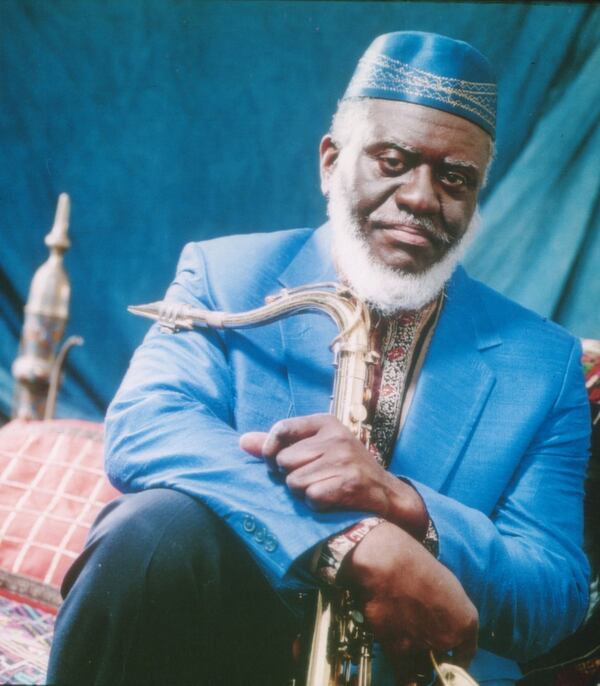 Pharoah Sanders is one of the top names at this year's Atlanta Jazz Festival.