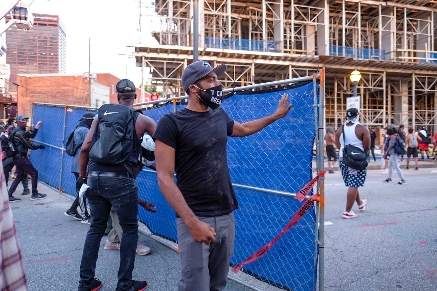 PHOTOS: Third day of protests in downtown Atlanta