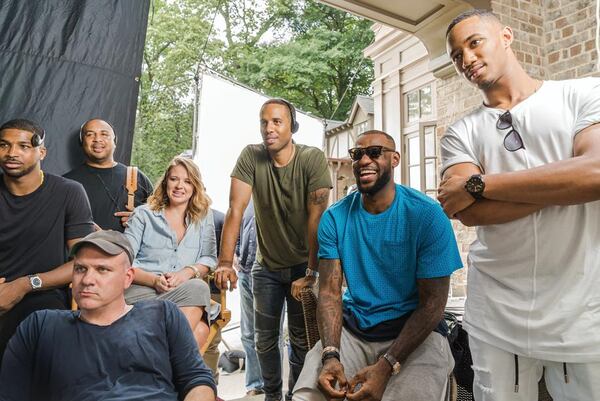 Press Kit - Creator, Co-Executive Producer, Co-Executive Producer, Cam Calloway (Mike O'Malley, Maverick Carter, LeBron James, Jessie T. Usher)