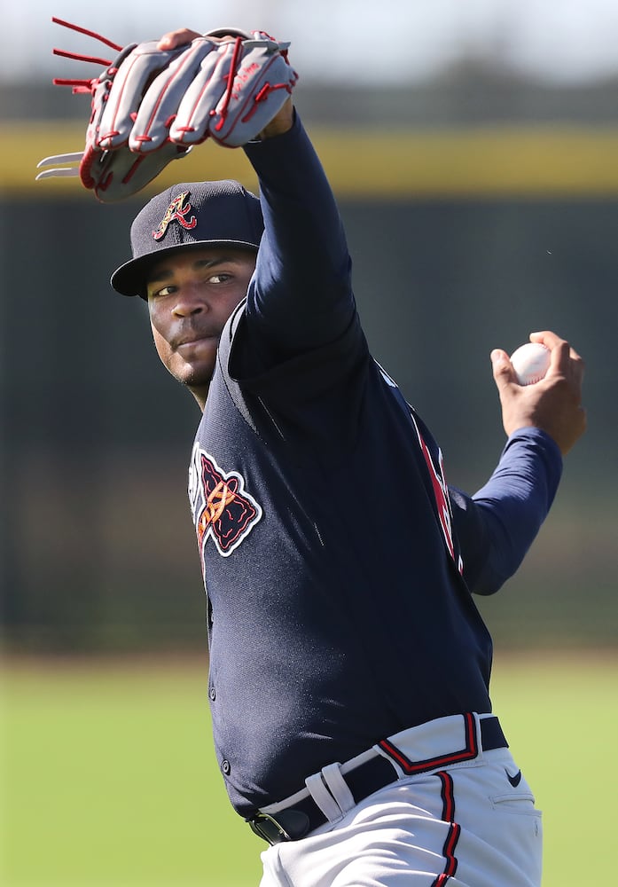 Photos: Ronald Acuna, Braves at spring training