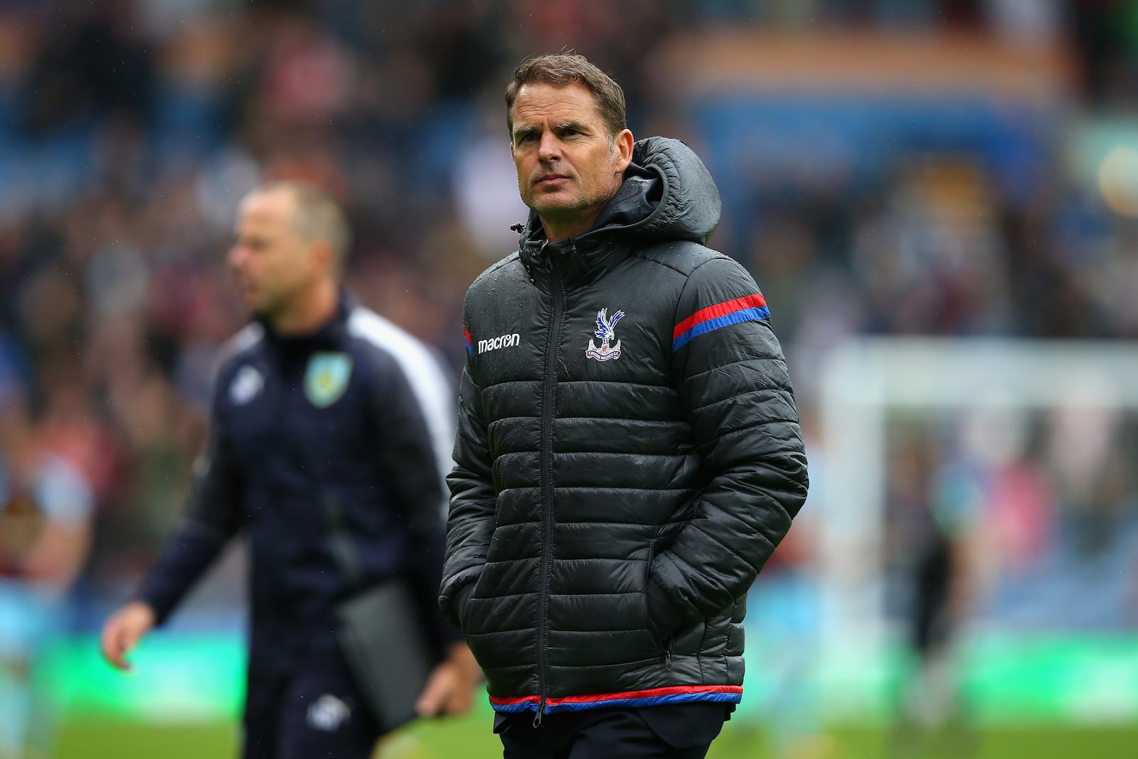 BURNLEY, ENGLAND - SEPTEMBER 10:  Frank de Boer, Manager of Crystal Palace looks dejected following defeat in the Premier League match between Burnley and Crystal Palace at Turf Moor on September 10, 2017 in Burnley, England.  (Photo by Alex Livesey/Getty Images)