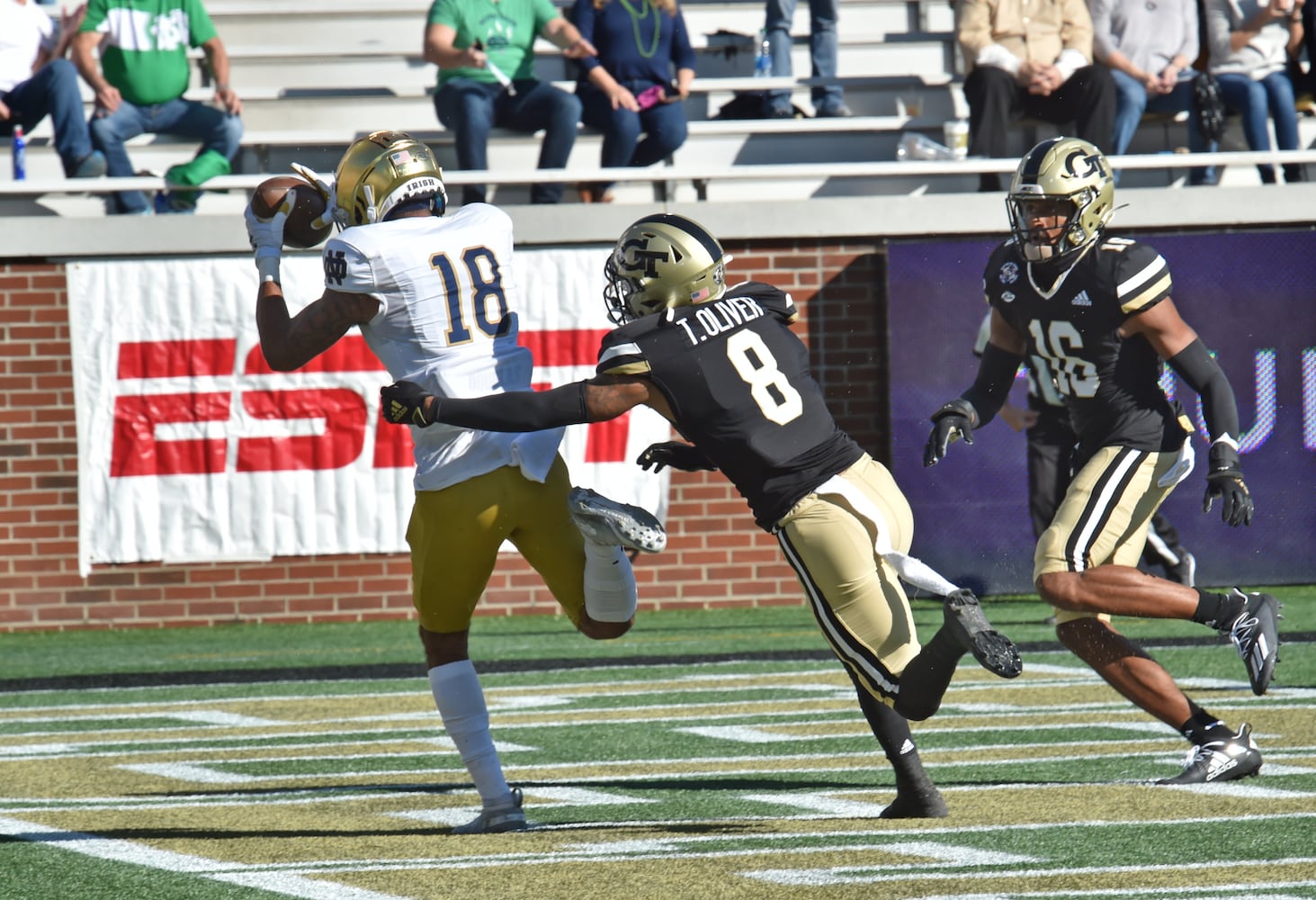 Georgia Tech vs Notre Dame game