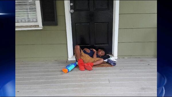 A 9-year-old boy with autism was left alone on his home porch when his bus failed to take him to his after-school program. (Credit: Channel 2 Action News)