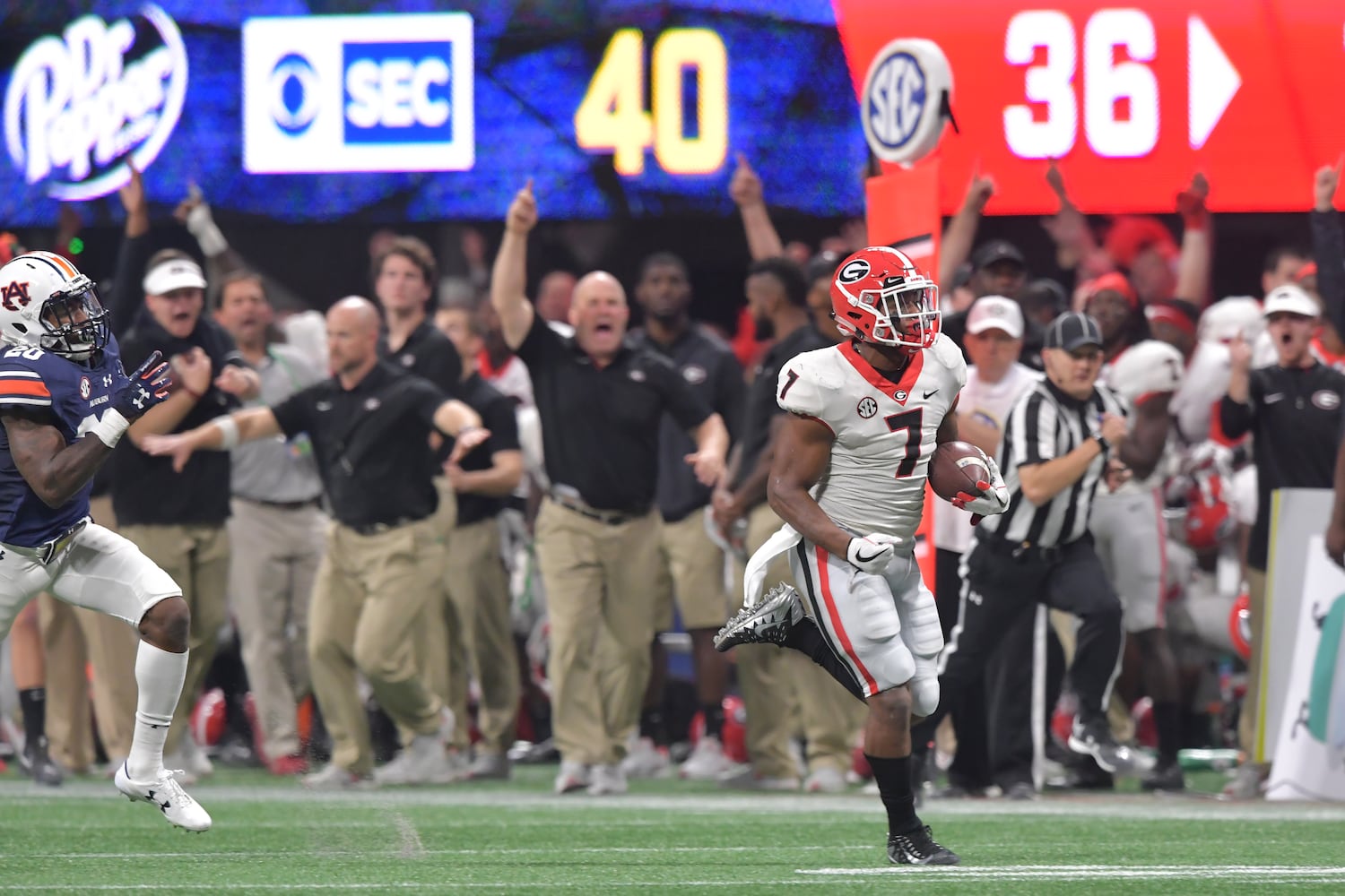 Photos: Georgia handles Auburn in rematch, wins SEC title