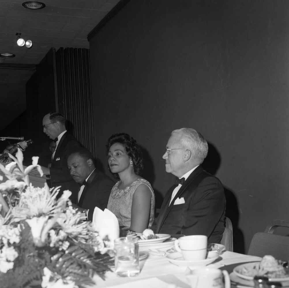 Martin Luther King Jr.'s Nobel Prize dinner, 1965