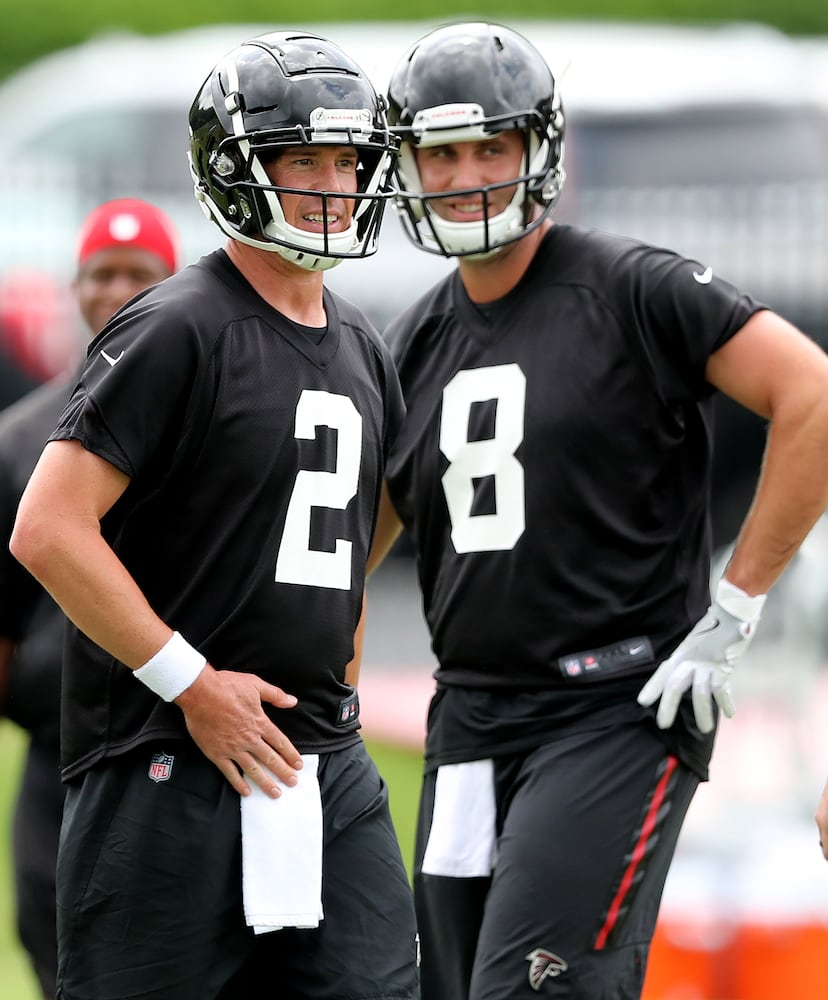 Photos: Falcons are back on the field