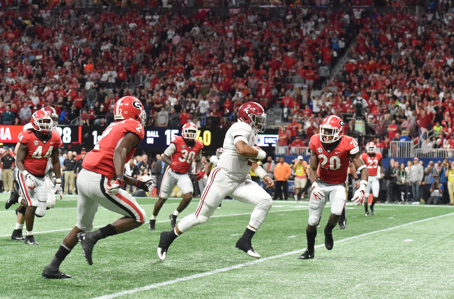 Photos: Bulldogs fall to Alabama in SEC Championship game