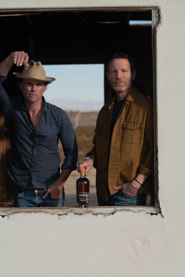 Actor Walton Goggins (left) grew up in Georgia, while Matthew Alper is a native of Los Angeles, where they started Mulholland Distilling. Courtesy of Mulholland Distilling