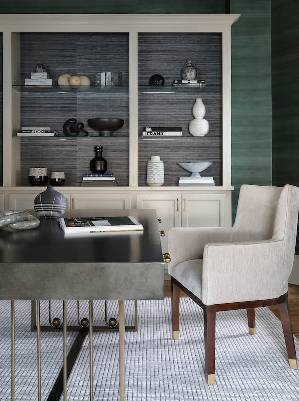 Kai Williamson suggests adding plaster, textured vases and sculptural objects to your space for a fresh look.
(Courtesy of Studio 7 Design Group)