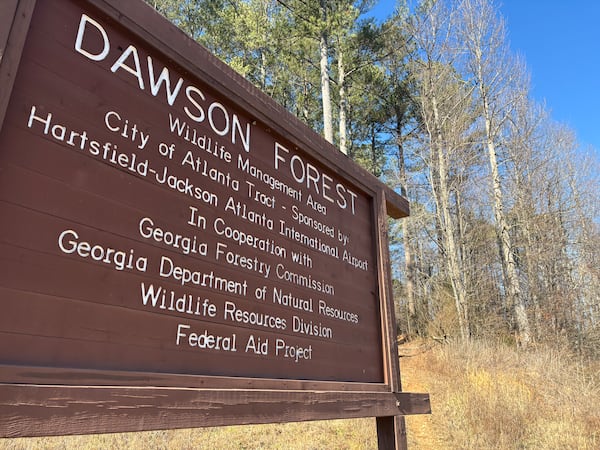 Atlanta bought the 10,000-acre Dawson County forest tract from Lockheed-Georgia Co. in the early 1970s. Its been open to the public ever since, and today its rail system is popular with horseback riders, hikers and mountain bikers. (Emma Hurt/AJC)