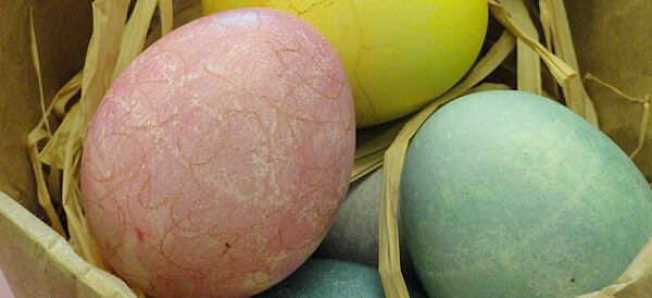 Natural Egg Dyeing at the Atlanta Botanical Garden