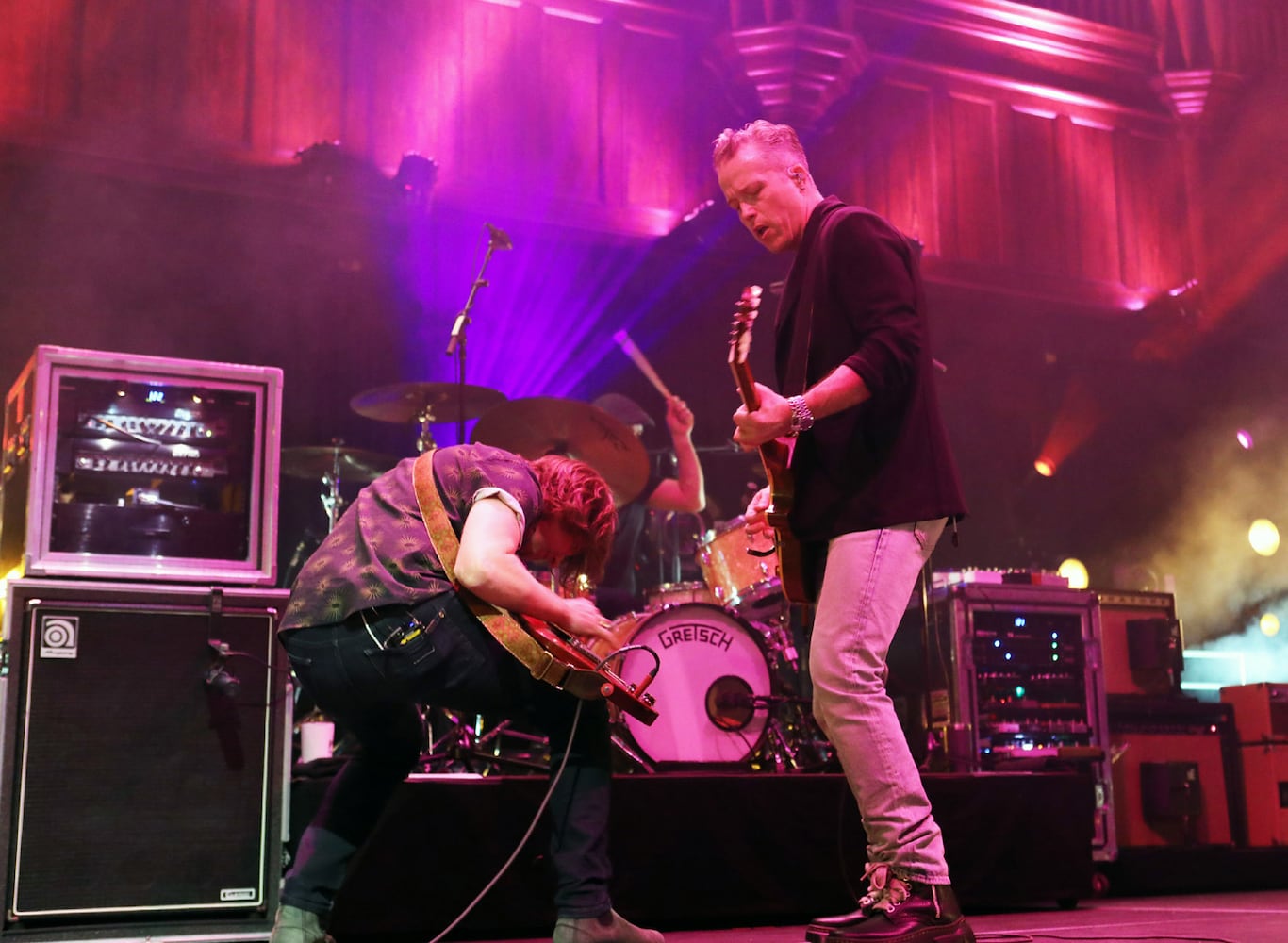 Jason Isbell and the 400 Unit rocked the sold out Tabernacle on Thursday, March 28, 2024, with Joan Shelley opening. This was the first of four shows at the Tabernacle.
Robb Cohen for the Atlanta Journal-Constitution