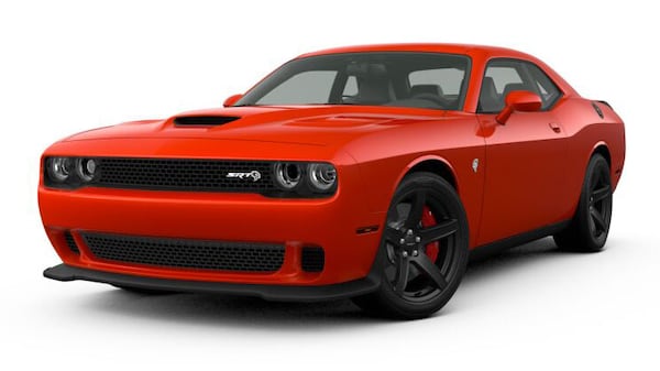 2018 Dodge Challenger SRT Hellcat.