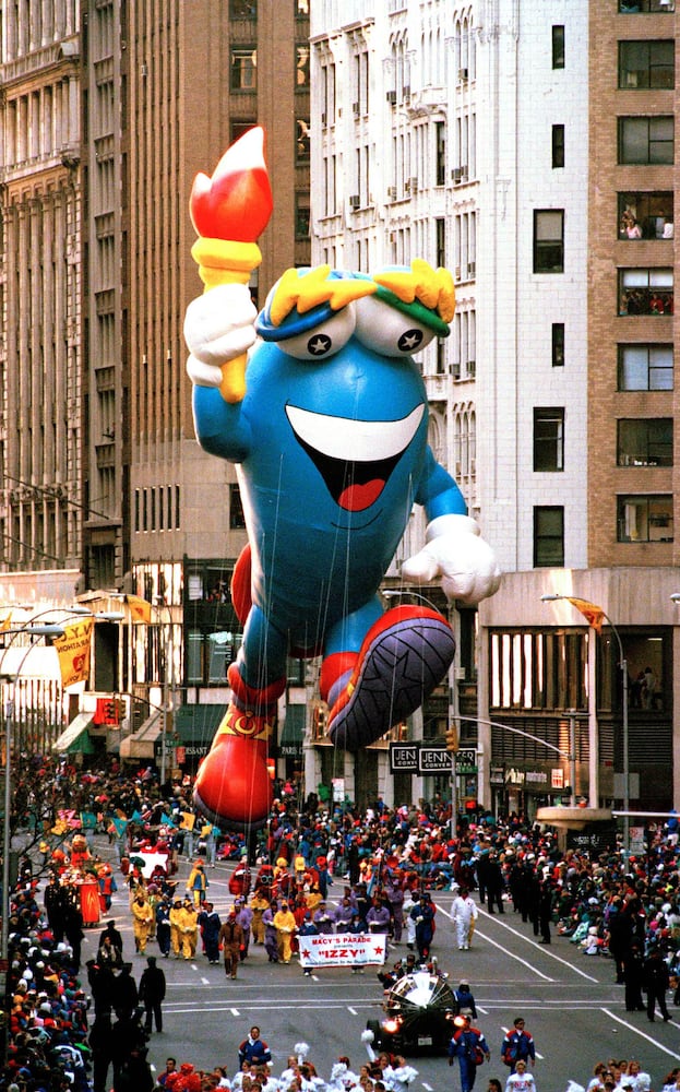 Macy's Thanksgiving Day Parade floats through the years