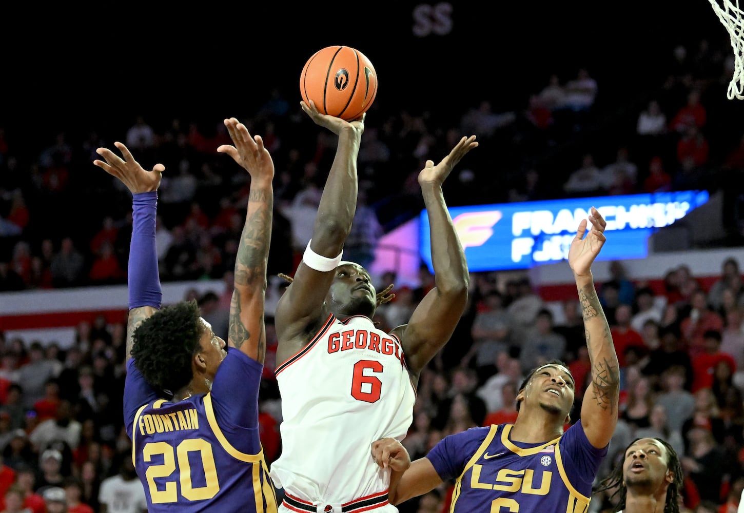 Georgia vs LSU basketball 