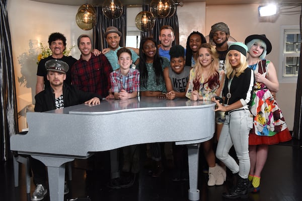 The top 11 with Boy George as mentor. CREDIT: Fox