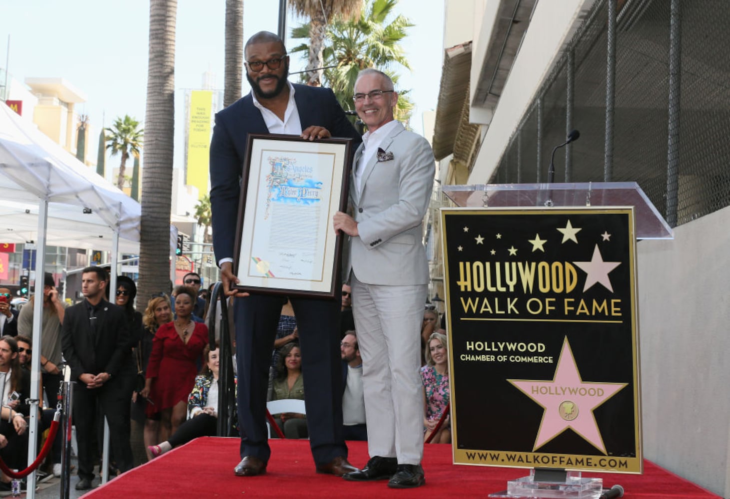 PHOTOS: Tyler Perry gets his own star on Hollywood Walk of Fame