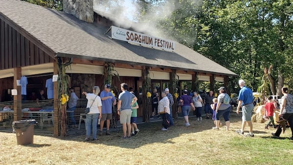 The Blairsville Sorghum Festival will take place during the second and third weekends of October this year. Attendees can watch the syrup makers make sorghum syrup from scratch and try sorghum treats.