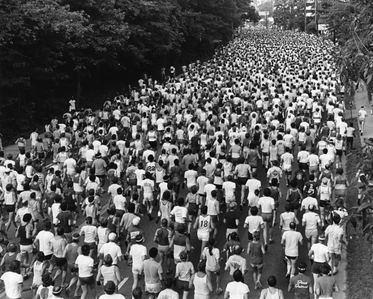 1979 -- Peachtree Road Race through the years