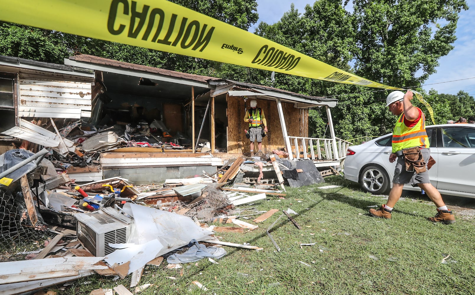 Coweta house crash