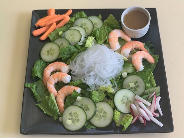 Keep it cool on busy summer days with Summer Roll Salad with Sesame Ginger Dressing. CONTRIBUTED BY KELLIE HYNES