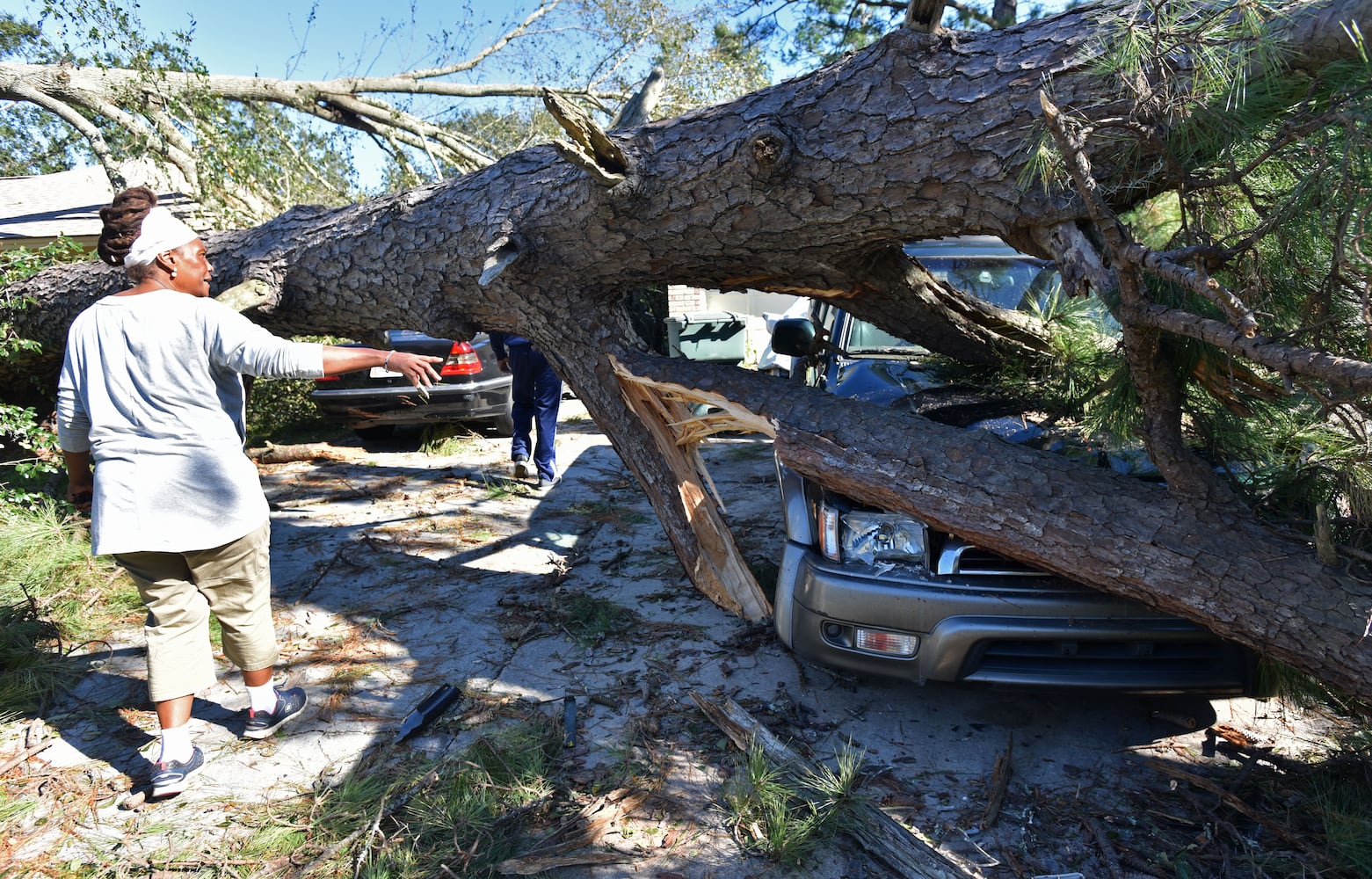 Hurricane Matthew's aftermath in Georgia