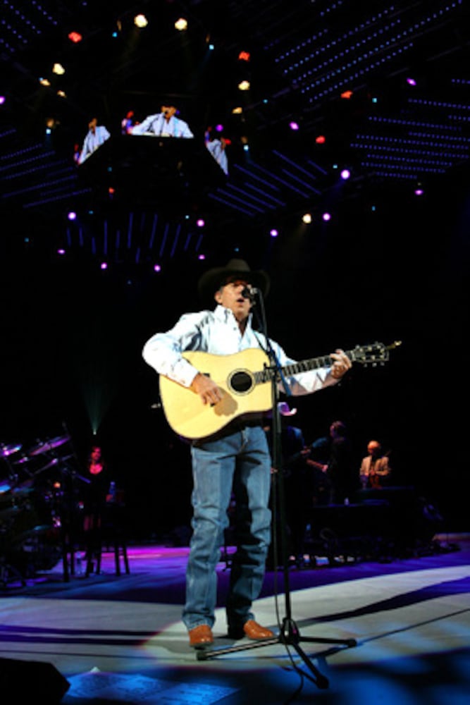 George Strait performs at The Arena at Gwinnett Center